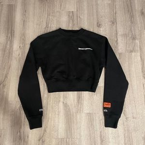 Heron Preston Cropped Sweatshirt